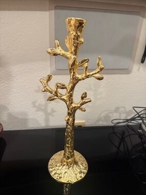 Michael Aram Gold Tree Branch candle holder